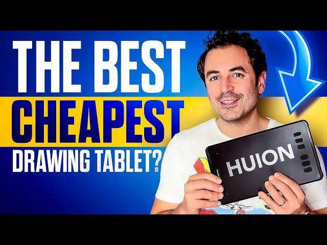 The Best Affordable Tablet for Graphic Designers | Huion H640P Review #graphicdesign #drawingtablet