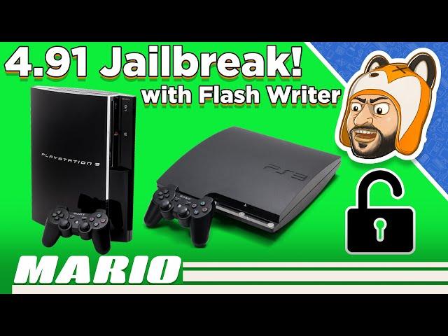 How to Jailbreak Your PS3 on Firmware 4.91 or Lower with Flash Writer!