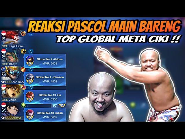 Akhirnya Main Bareng Ketua Pascol Lagi !! Top Global Meta Ciki Ft Pascol Part 2 !!