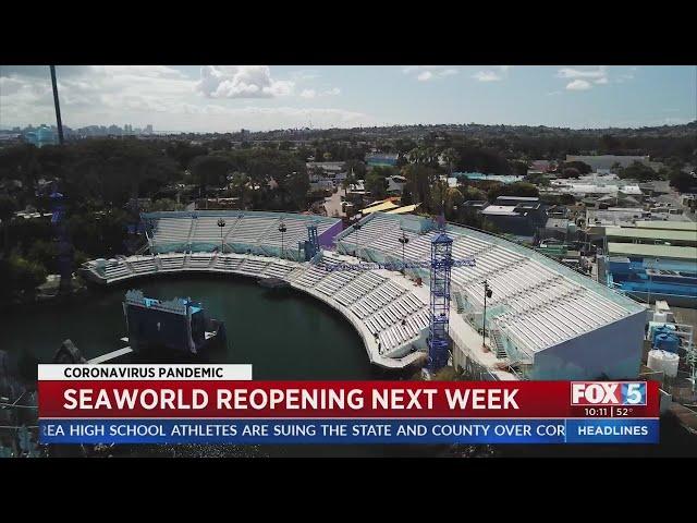 SeaWorld San Diego Sets Reopening Date