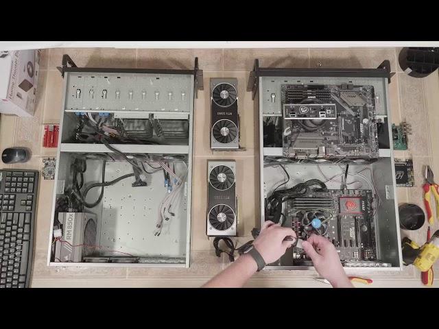 Hardware Swap Timelapse