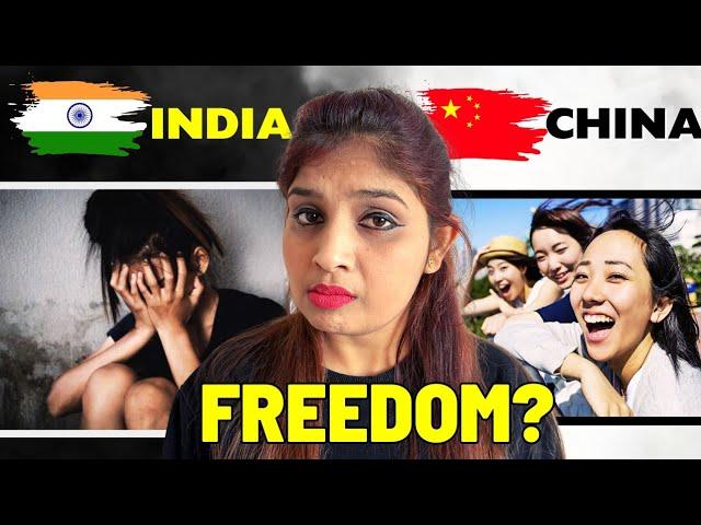 CHINA vs INDIA  Women Freedom - This is truly shocking...  中国vs印度妇女自由。。我震惊了