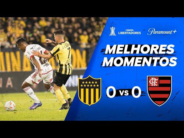 PEÑAROL 0 x 0 FLAMENGO - CONMEBOL LIBERTADORES 2024 | Paramount Plus Brasil