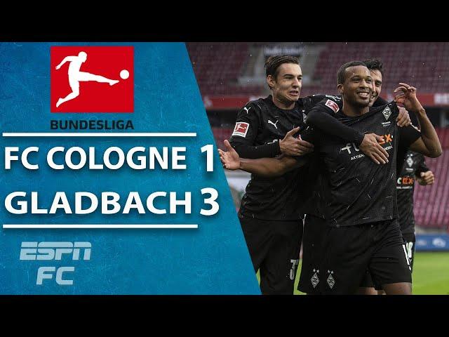 Monchengladbach pile on the MISERY as FC Cologne lose third straight | ESPN FC Bundesliga Highlights