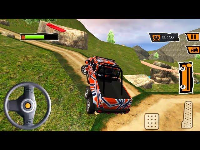 Offroad Truck Simulator | 6x6 Offroad Jeep Drive - Android Gameplay