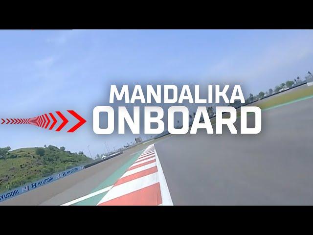 Ride onboard with Razgatlioglu for a lap of Mandalika  | #IDNWorldSBK