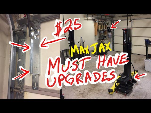 Must Have MaxJax 2 Post Lift Upgrades (more lift height for $25!!)