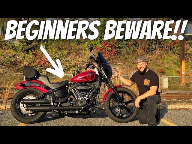 IS the Harley Street Bob 114 a GOOD BEGINNER Motorcycle!?