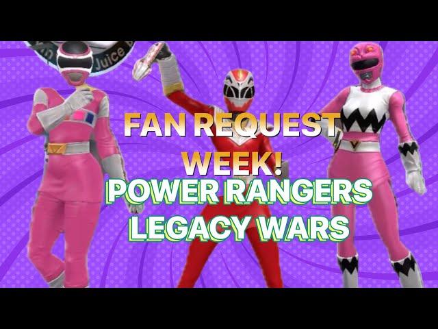 FAN REQUEST WEEK: AMELIA, CASSIE AND KENDRIX! POWER RANGERS LEGACY WARS GAMEPLAY