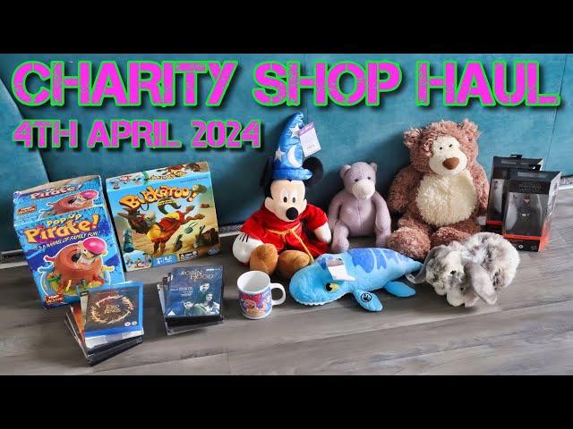 Charity Shop Haul (4th April 2024) DVD/ Plush / Star Wars Black Series Storytime (eBay UK Reselling)