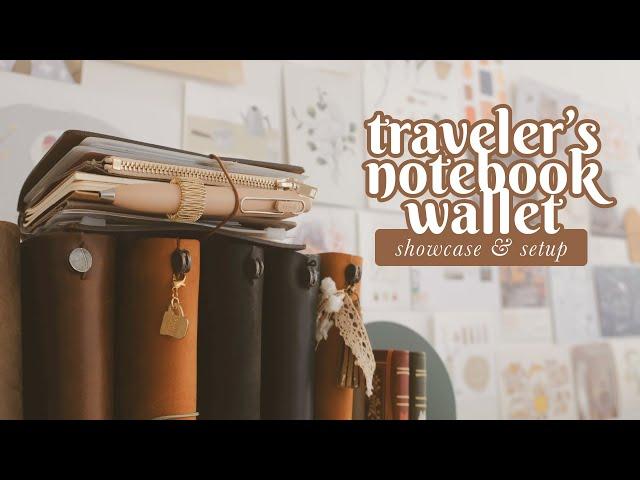 Setting up my traveler's notebook into a functional wallet, customisation ideas and tips