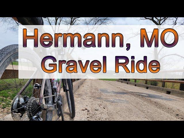 Hermann MO gravel ride