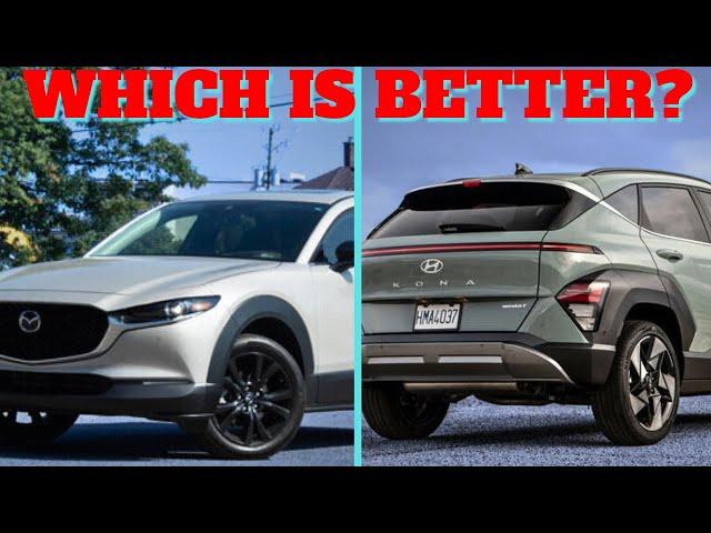 2024 Mazda CX30 vs 2024 Hyundai Kona: Let's Settle This!