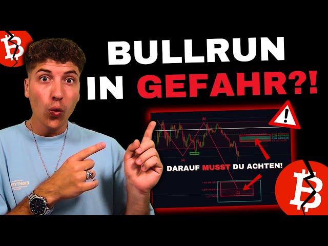 Ist der BITCOIN BULLRUN Wirklich GEFÄHRDET⁉️ [Bitcoin Prognose]