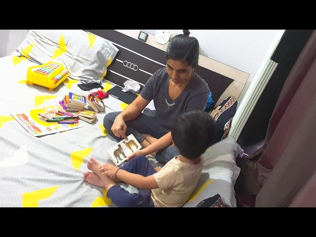 Arnav is reading animal names (05/06/2021) (32 months old)