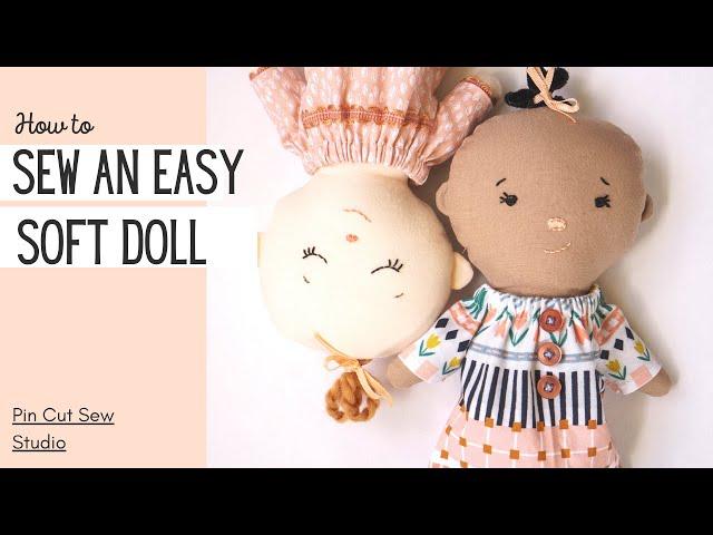 How to Sew an Easy Soft Rag Doll