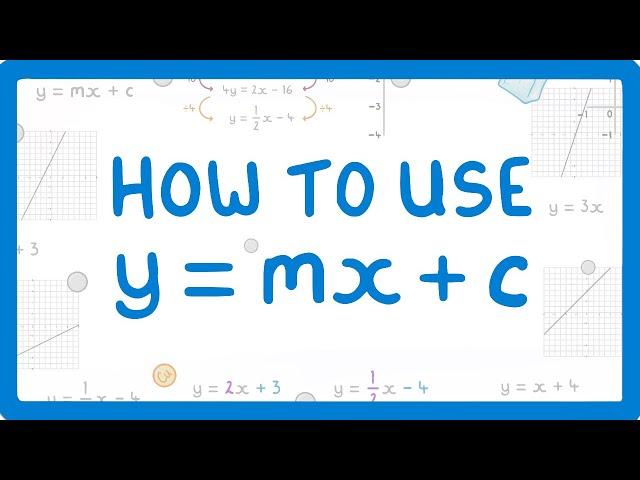 GCSE Maths - What on Earth is y = mx + c #67