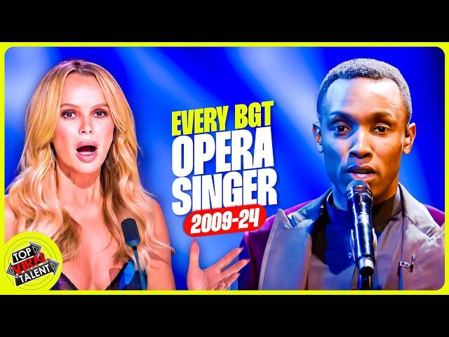 Every BGT Opera Singer Ever All Performances 2009   2024!