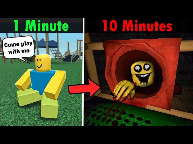 Roblox Games That SLOWLY GET TERRIFYING..