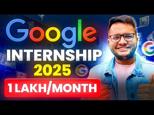 How to get an OFFCAMPUS SDE internship at Google in 2024