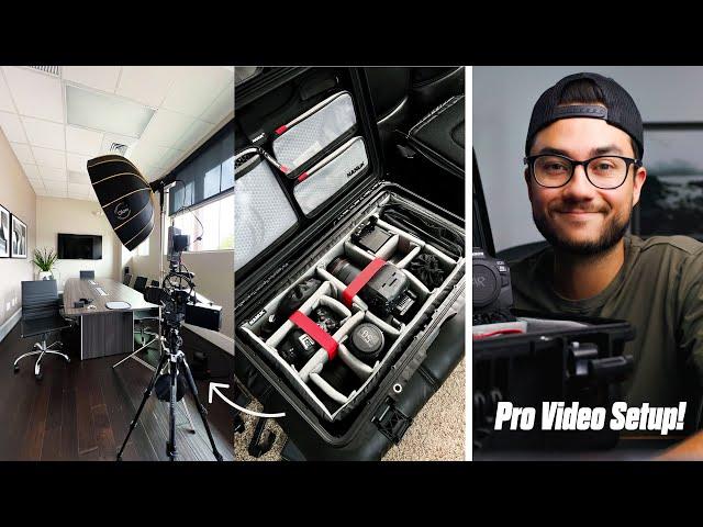 Updated Professional Videographer Setup! Gear + Client Shoot BTS + Examples.