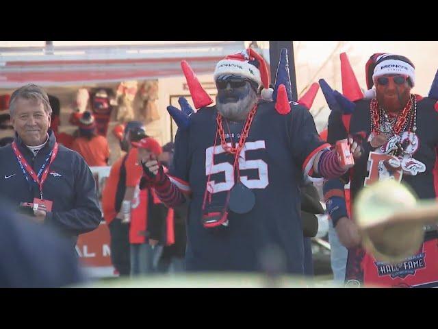 Broncos fans take on Monday Night Football with Browns game