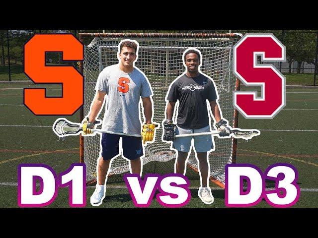 SHOOTING WITH SYRACUSE COMMIT MICHAEL LEO!! (D1 VS. D3 PART 10)