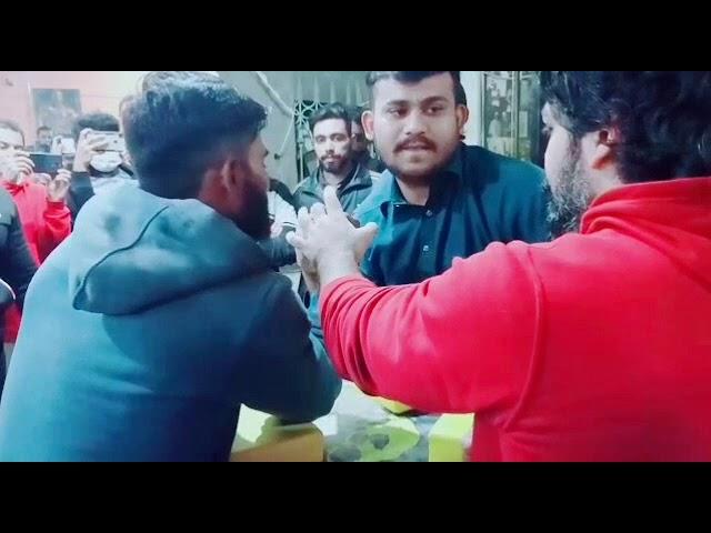 Salman shah Vs Haroon Armwrestling