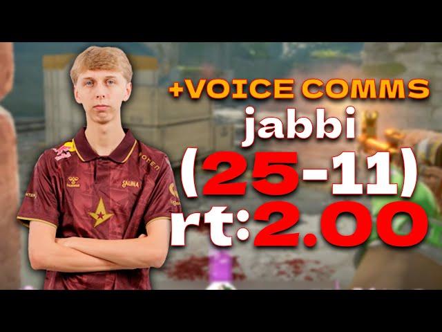 jabbi (25-11) +VOICE COMMS (ancient) | FACEIT Ranked | #cs2  #pov