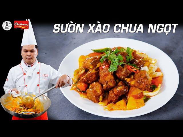 Sườn Xào Chua Ngọt rất ngon và hấp dẫn | Kỹ Năng Vào Bếp