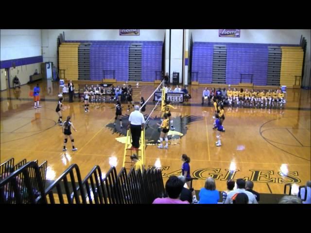 Highlights from the RHS vs W.T. White Varsity volleyball match