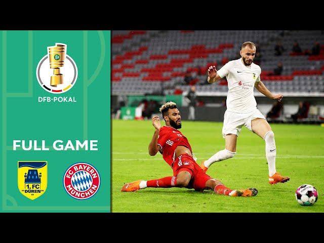 1. FC Düren vs. FC Bayern Munich 0-3 | Full Game | DFB-Pokal 2020/21 | 1st Round