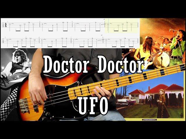 UFO - Doctor Doctor Bass Cover (W Tab & Backing Track)