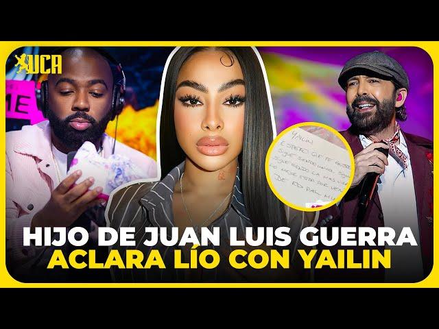 HIJO DE JUAN LUIS GUERRA ACLARA LÍO CON YAILIN