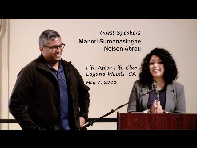 Manori Sumanasinghe & Nelson Abreu   "Journeys into Expanded Consciousness"