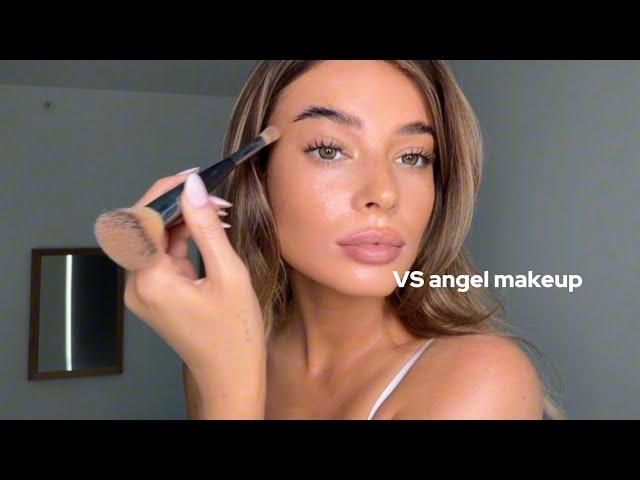 victoria’s secret angel hair & makeup tutorial