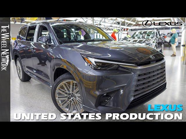 Lexus TX Production in the United States – Toyota Motor Manufacturing, Indiana (TMMI)