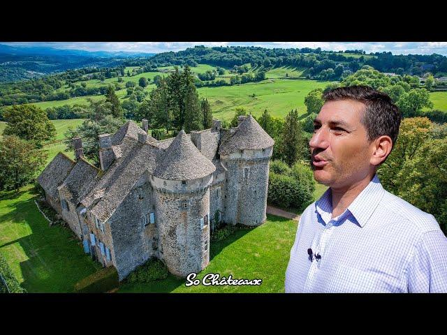 Tour of a Mountain French Chateau with its Owner.