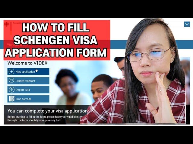 HOW TO FILL SCHENGEN VISIT/TOURIST VISA APPLICATION FORM | GERMANY