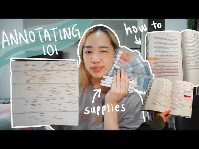 how i annotate my books!  (tools i use + why i do it) *simple, minimal but useful*