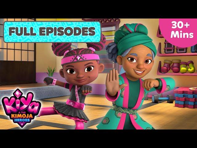 Kiya & the Kimoja Heroes | Jumping Ninjas! FULL EPISODES Compilation @disneyjunior @KiyaKimojaHeroes