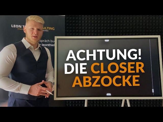 Die CLOSER FALLE! Die dunkle Wahrheit über Closer Ausbildungen...