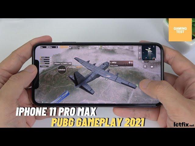 iPhone 11 Pro Max PUBG Gaming test 2021