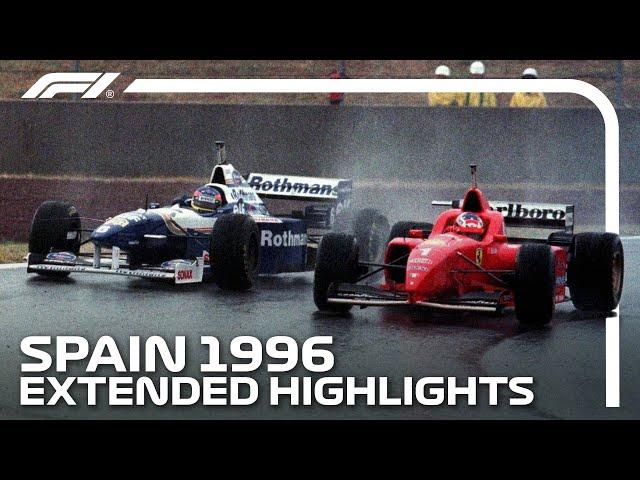 Extended Race Highlights | 1996 Spanish Grand Prix