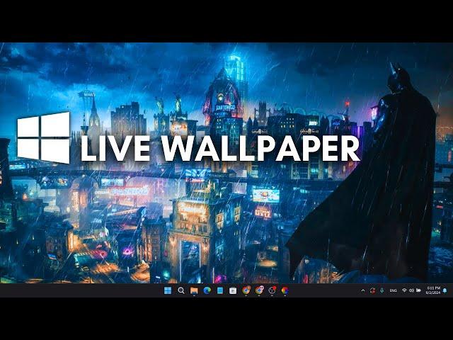 How to Set Live Wallpaper in Windows 11 | Add live wallpaper to windows 11 laptop