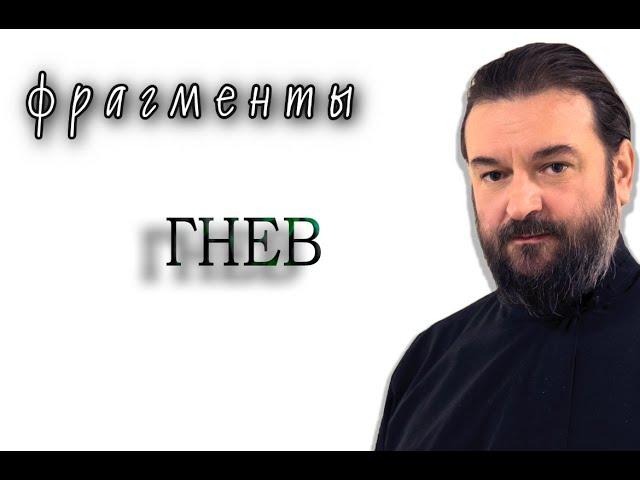 Гнев, месть и демонизм характера. Протоиерей  Андрей Ткачёв