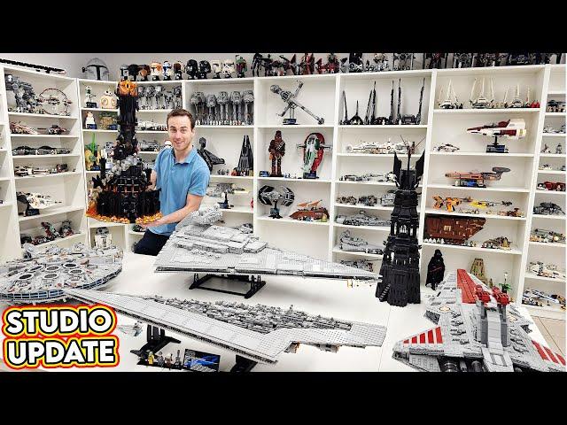 Placing LEGO Barad-dûr & Fixing the UCS Display!