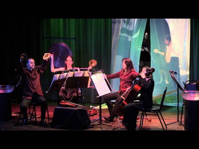 Carpe Diem String Quartet - Tan Dun - Ghost Opera - with Yihan Chen, pipa