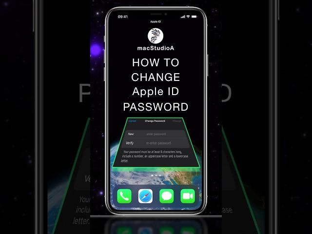 How To Change Your Apple ID Password On Your iPhone #shorts