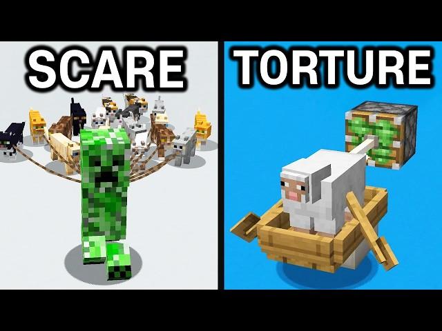 40 Ways To Torture Mobs In Minecraft